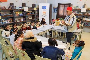 Photo: Traditional Syrian storytelling