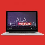 Computer displaying ALA Virtual site