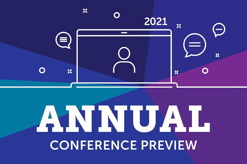 Graphic reading "Annual Conference Preview"