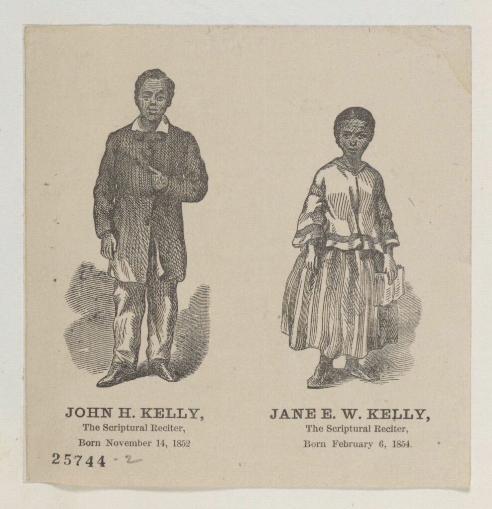 Edmund Kelly enclosed an image of his son John and daughter Jane in a letter he wrote to Abraham Lincoln in 1863. //www.loc.gov/item/mal2574300/