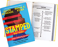 Cover of Stamped (for Kids) by Jason Reynolds and Ibram X. Kendi