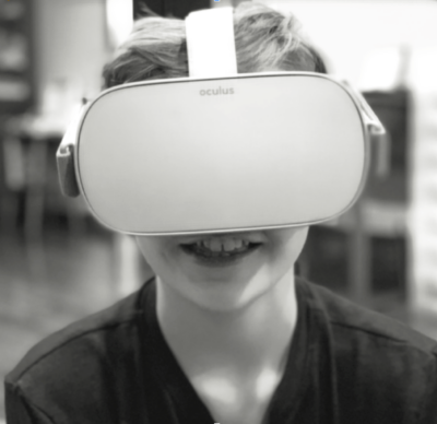 Child With A VR Headset