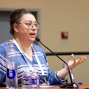 Julie Retherford, director of Chetco Community Public Library in Brookings, Oregon