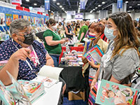 Book signing at ALA Annual 2022