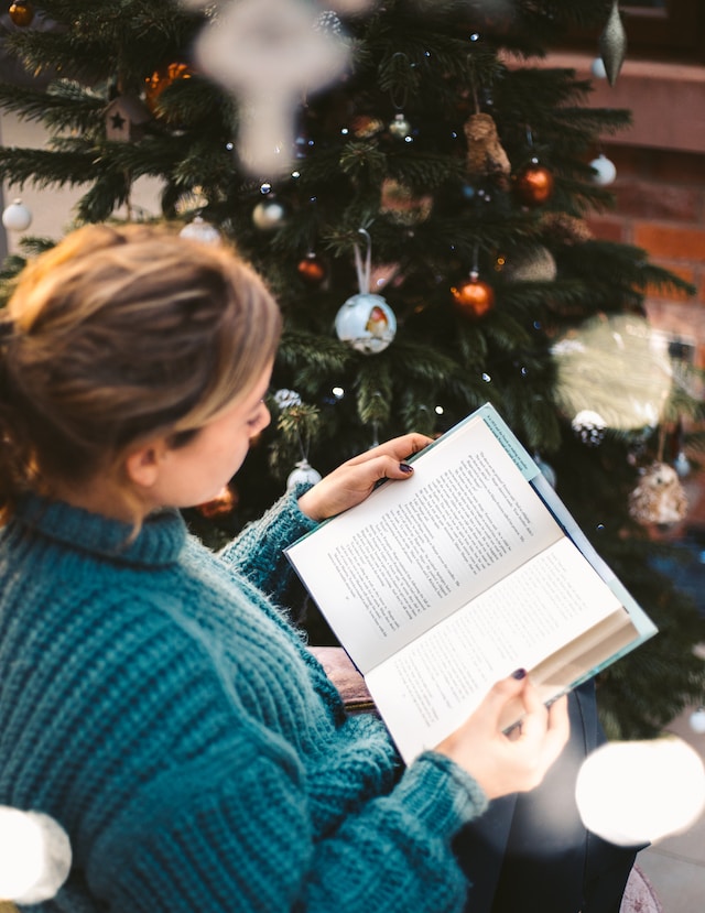 Reading during Christmas