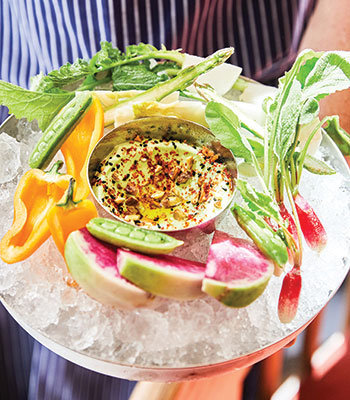 Avocado labneh at Callie
